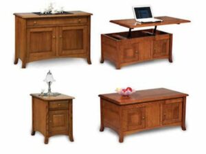 Carlisle Enclosed Coffee and End Tables