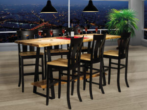 Natalie Live Edge Bar Dining Collection