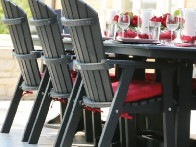 Outdoor Poly Dining Chairs and Seating