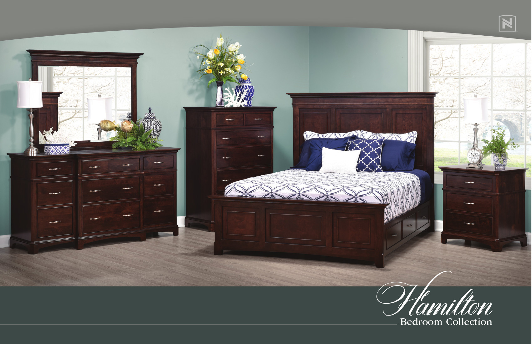 hamilton bedroom furniture set row