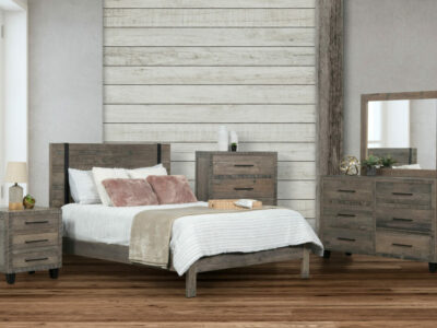 Marlow barnwood bedroom collection